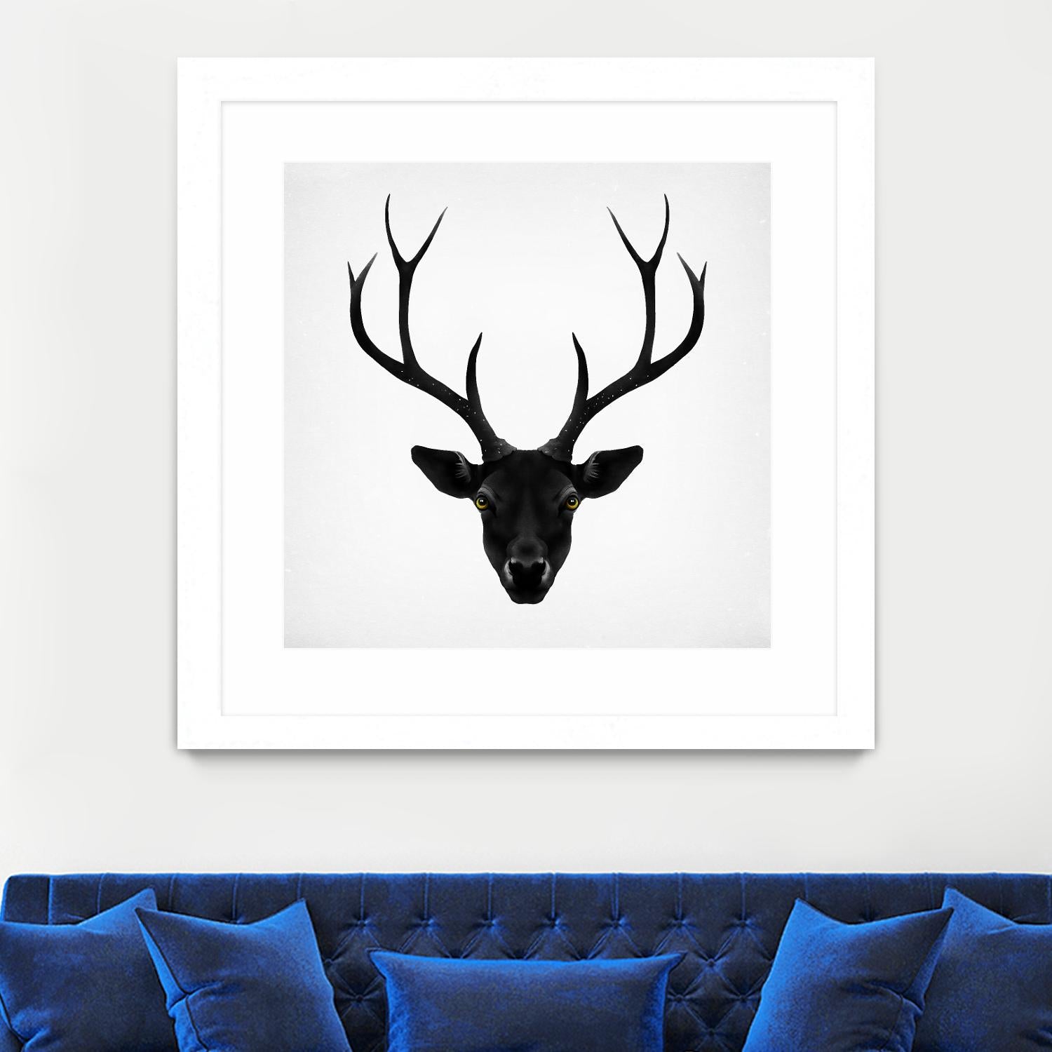 The Black Deer by Ruben Ireland on GIANT ART - black men and women