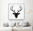 The Black Deer by Ruben Ireland on GIANT ART - black men and women