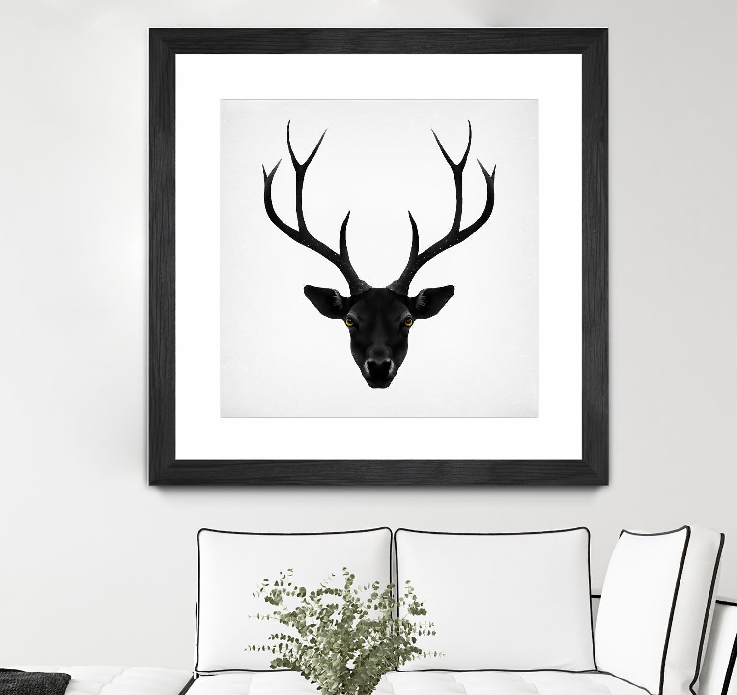 The Black Deer by Ruben Ireland on GIANT ART - black men and women