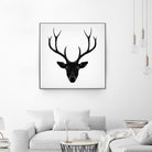 The Black Deer by Ruben Ireland on GIANT ART - black men and women