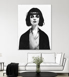 Mrs Mia Wallace by Ruben Ireland on GIANT ART - black men and women