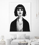 Mrs Mia Wallace by Ruben Ireland on GIANT ART - black men and women