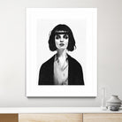 Mrs Mia Wallace by Ruben Ireland on GIANT ART - black men and women