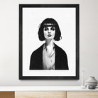 Mrs Mia Wallace by Ruben Ireland on GIANT ART - black men and women