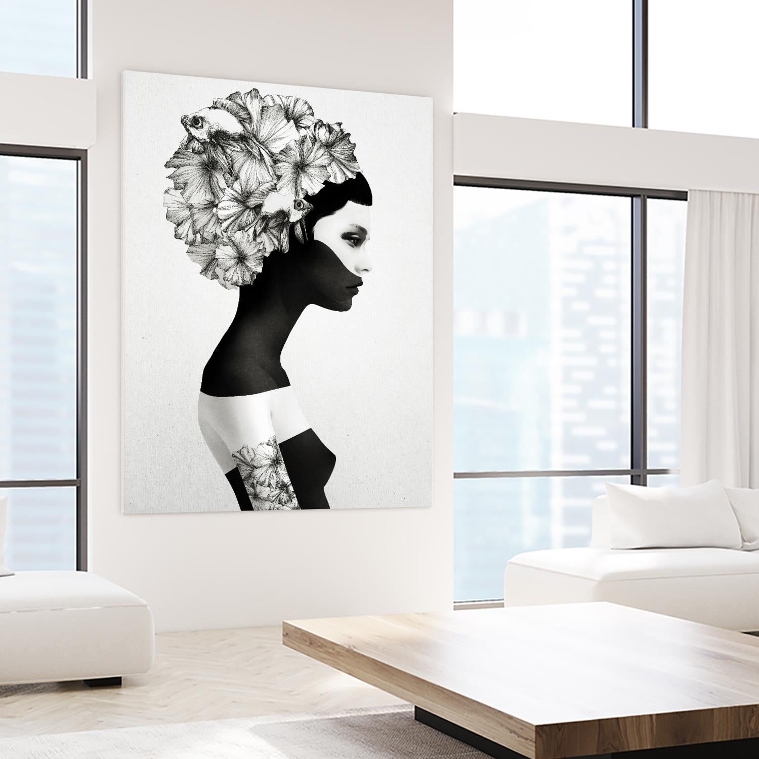 Marianna by Ruben Ireland on GIANT ART - black men and women