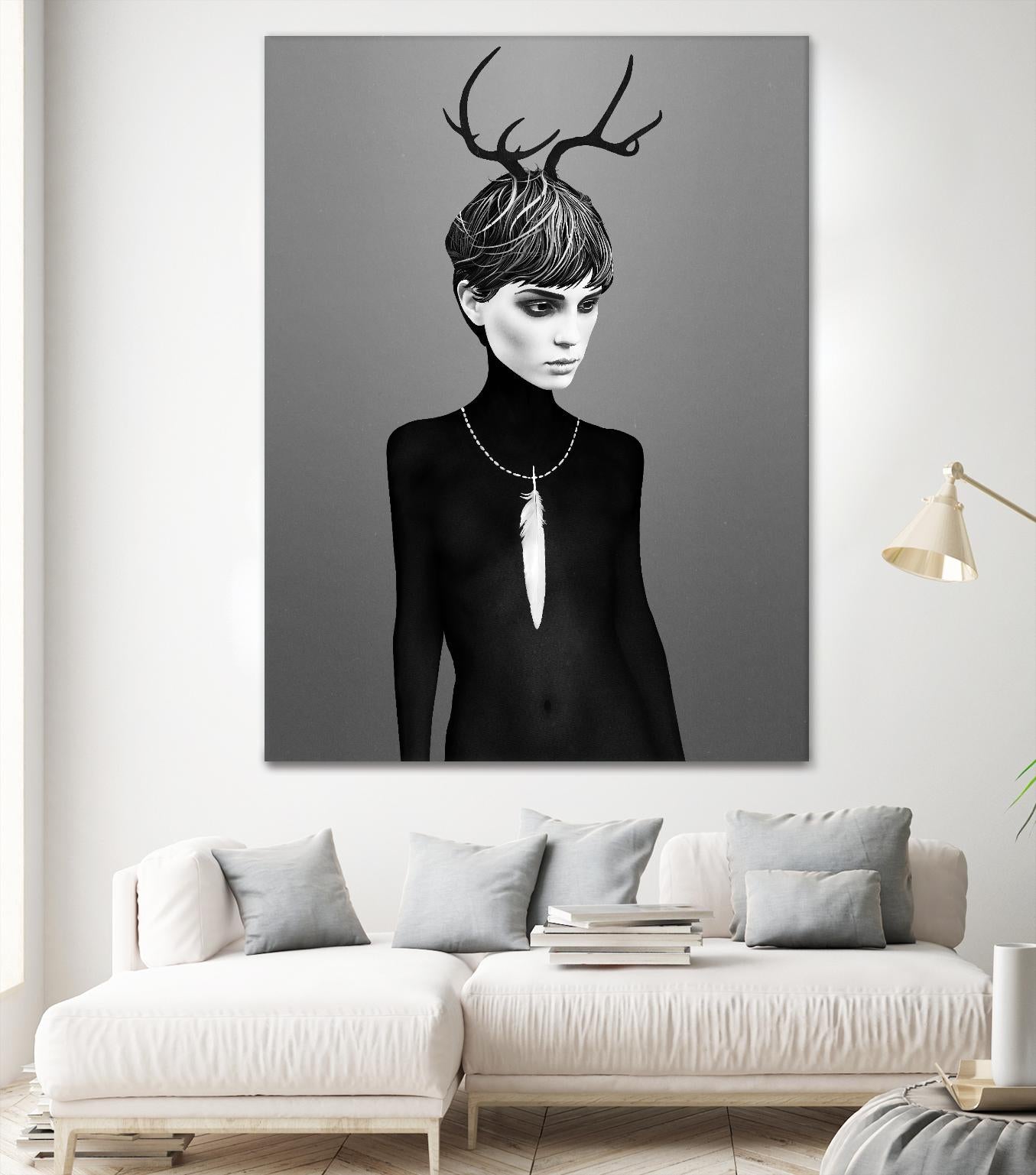 The Cold by Ruben Ireland on GIANT ART - black men and women