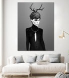 The Cold by Ruben Ireland on GIANT ART - black men and women