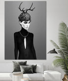 The Cold by Ruben Ireland on GIANT ART - black men and women