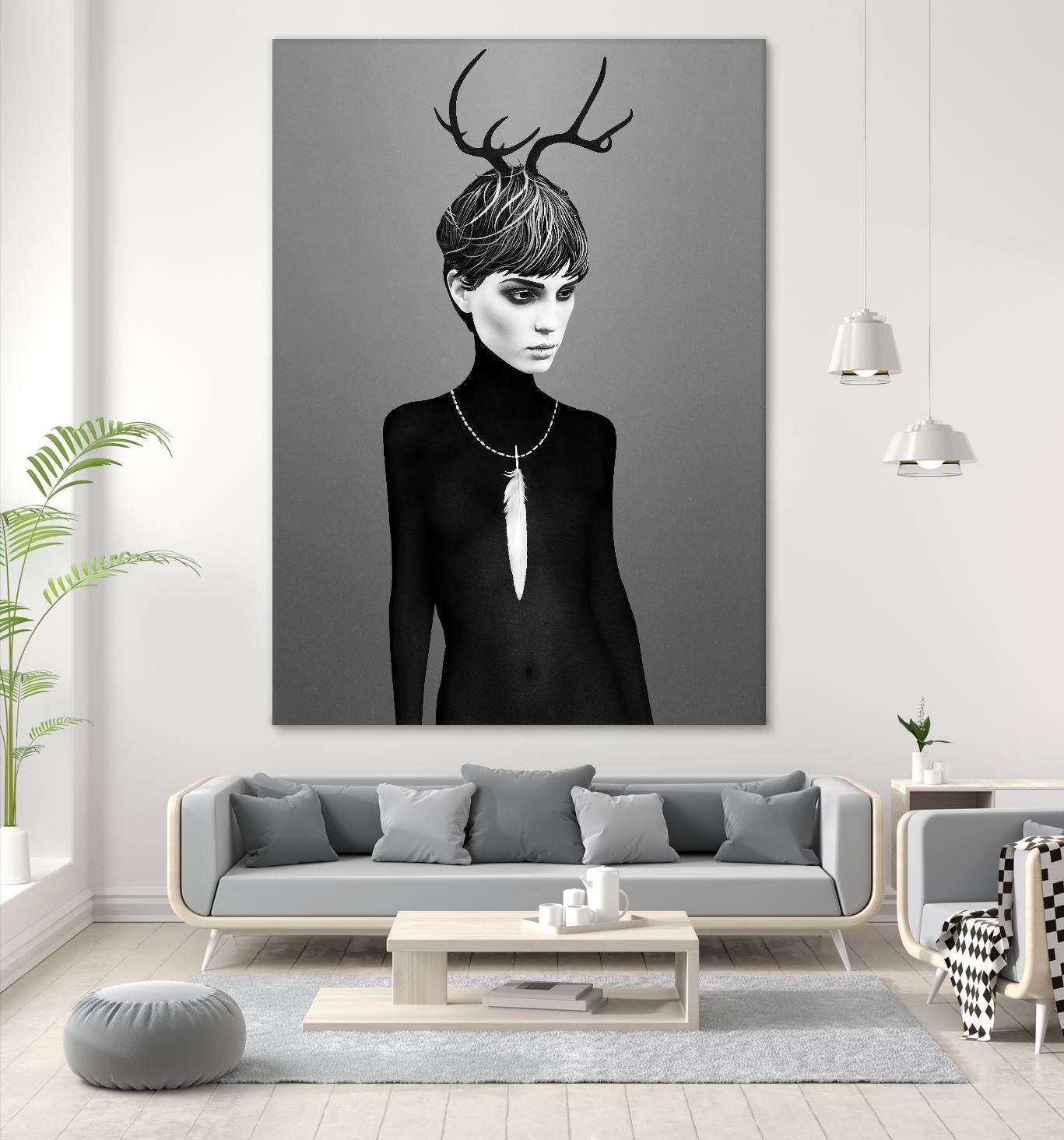 The Cold by Ruben Ireland on GIANT ART - black men and women