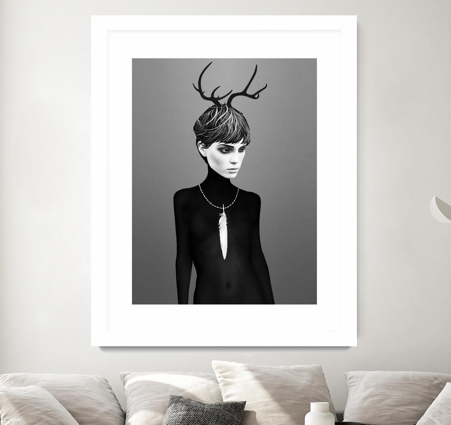 The Cold by Ruben Ireland on GIANT ART - black men and women