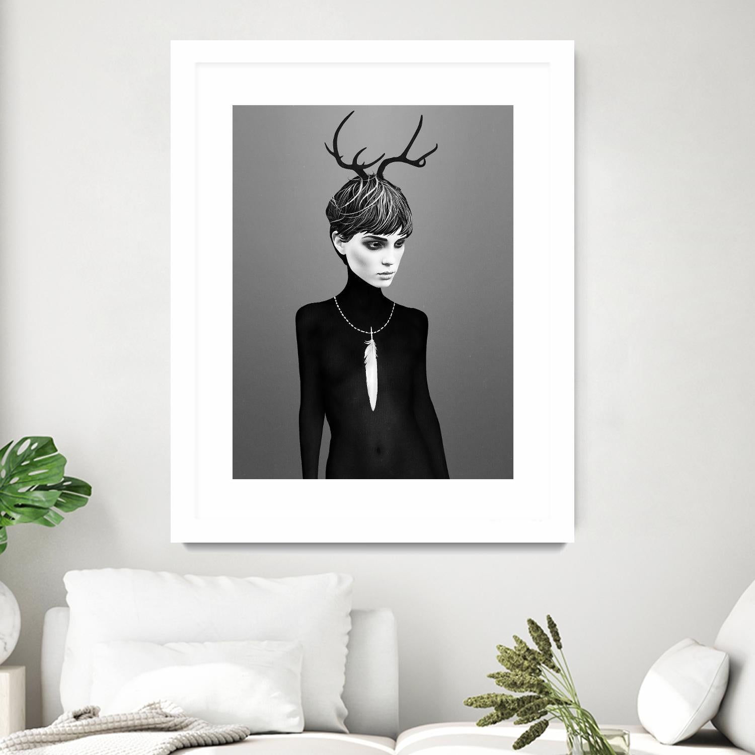 The Cold by Ruben Ireland on GIANT ART - black men and women