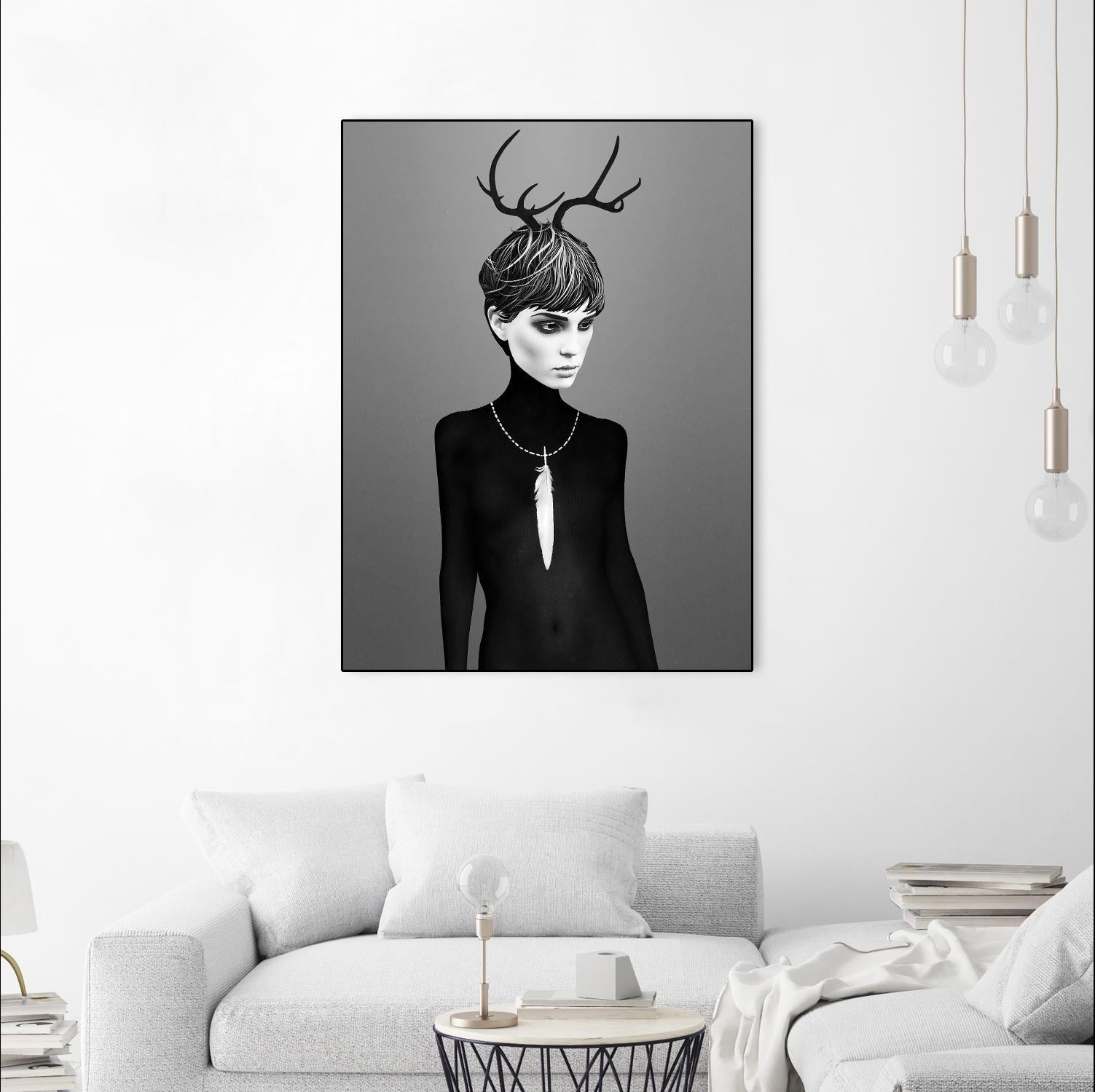 The Cold by Ruben Ireland on GIANT ART - black men and women