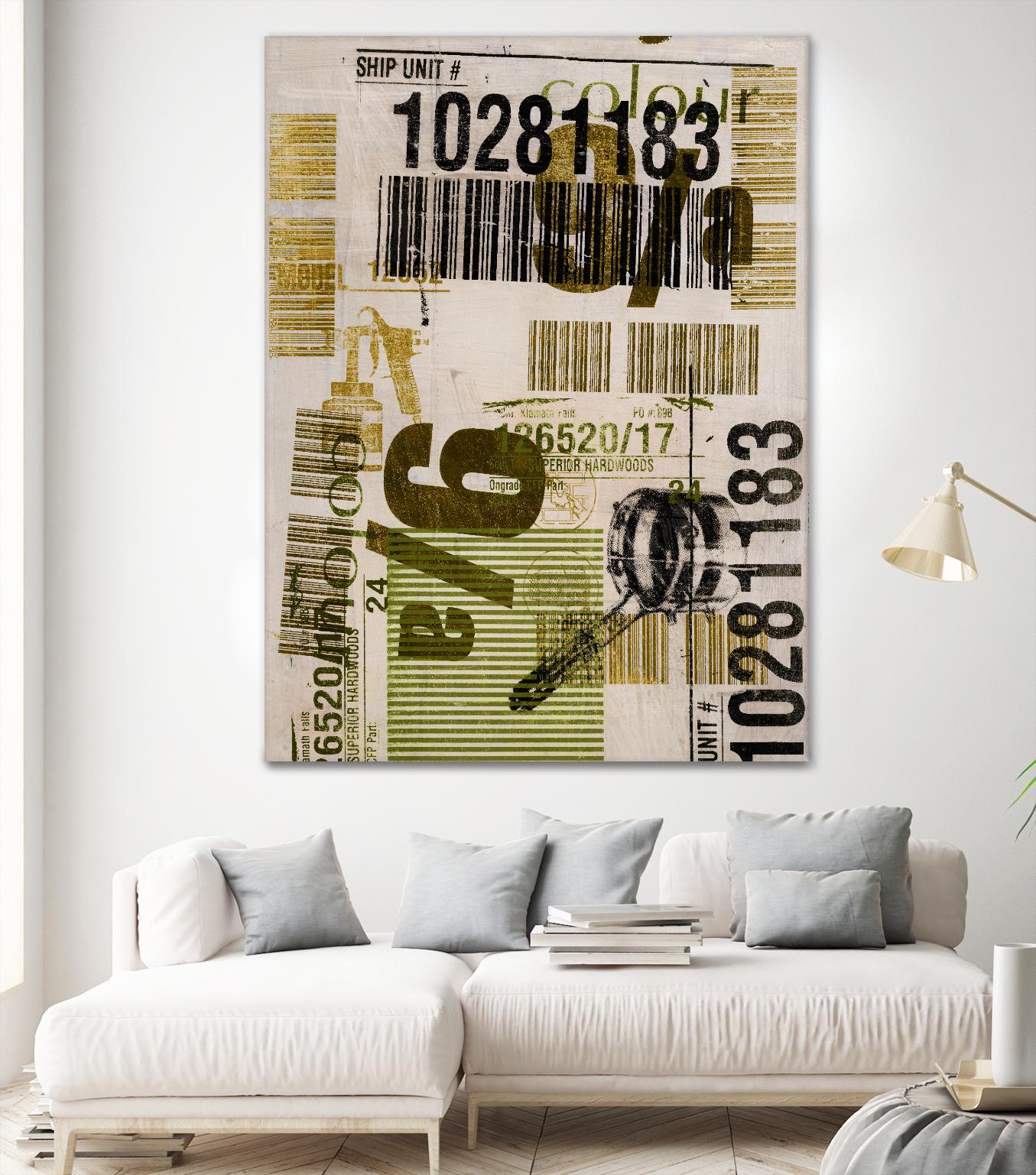 Woton 6-recolor by JB Hall on GIANT ART - grey contemporary