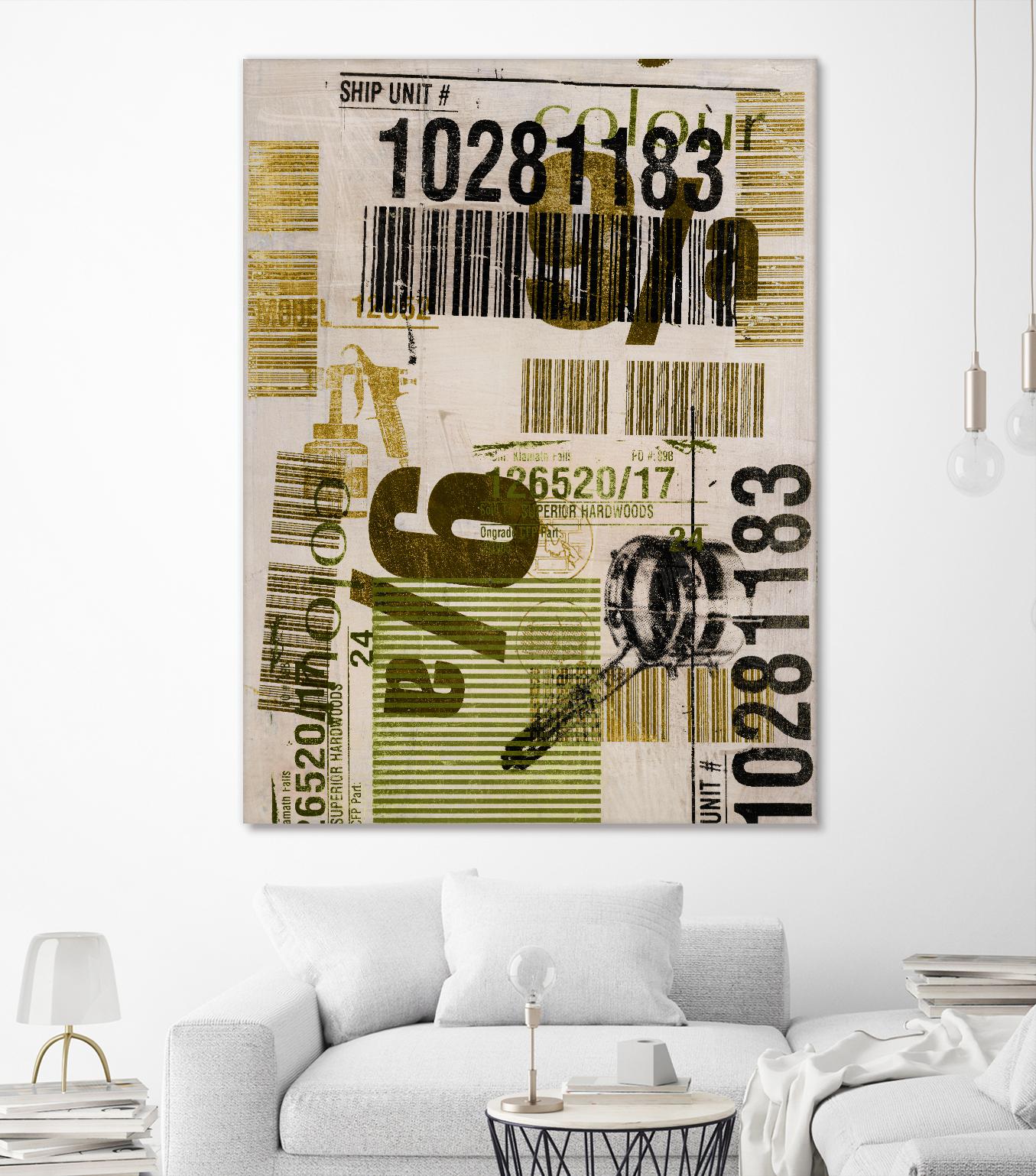 Woton 6-recolor by JB Hall on GIANT ART - grey contemporary