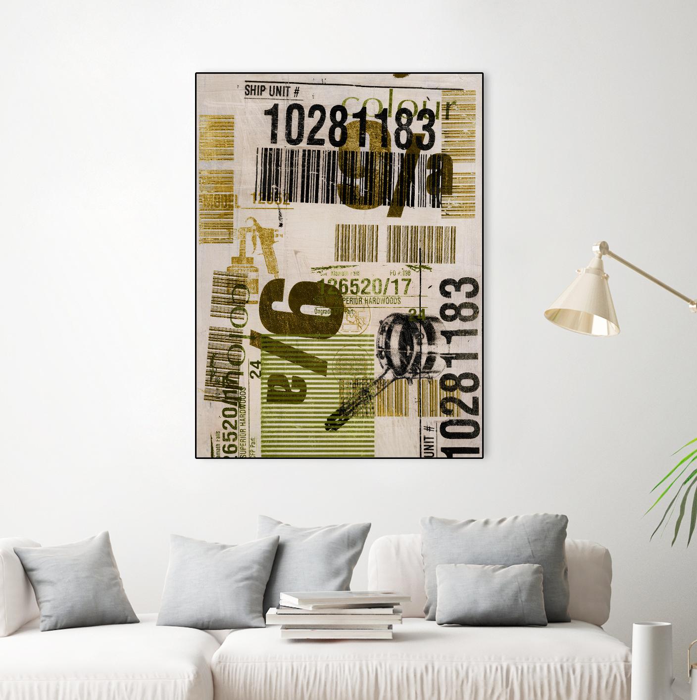 Woton 6-recolor by JB Hall on GIANT ART - grey contemporary