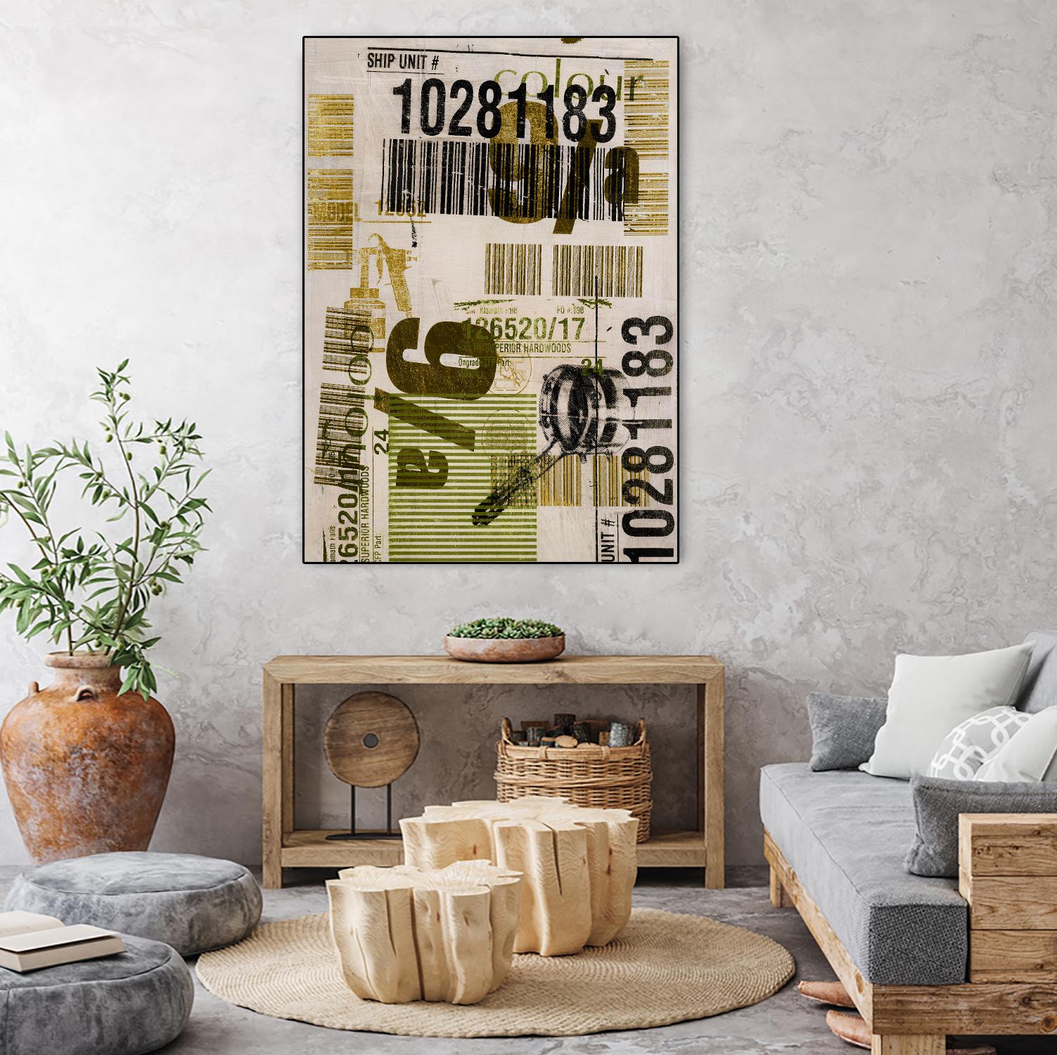 Woton 6-recolor by JB Hall on GIANT ART - grey contemporary