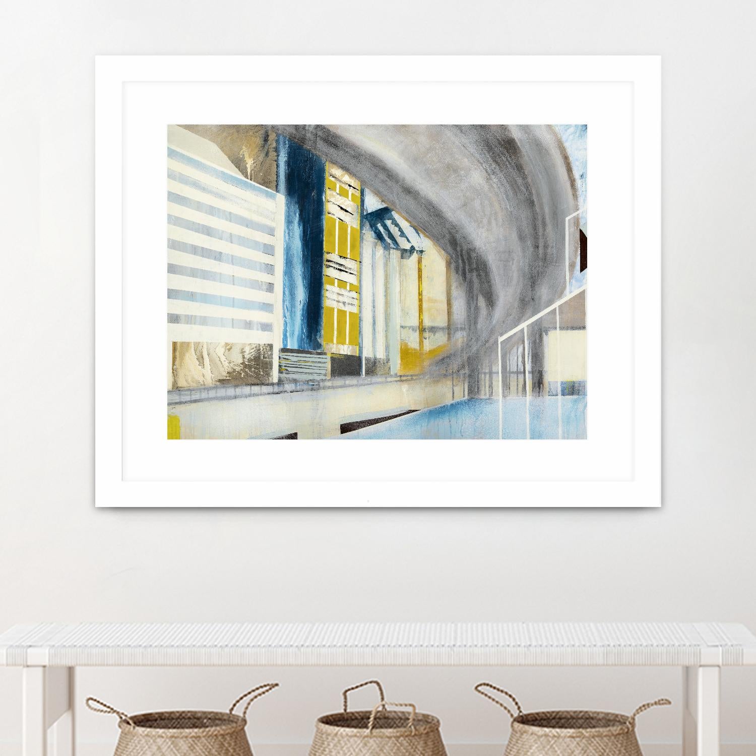 Overpass 2 by Kyle Goderwis on GIANT ART - grey city scene
