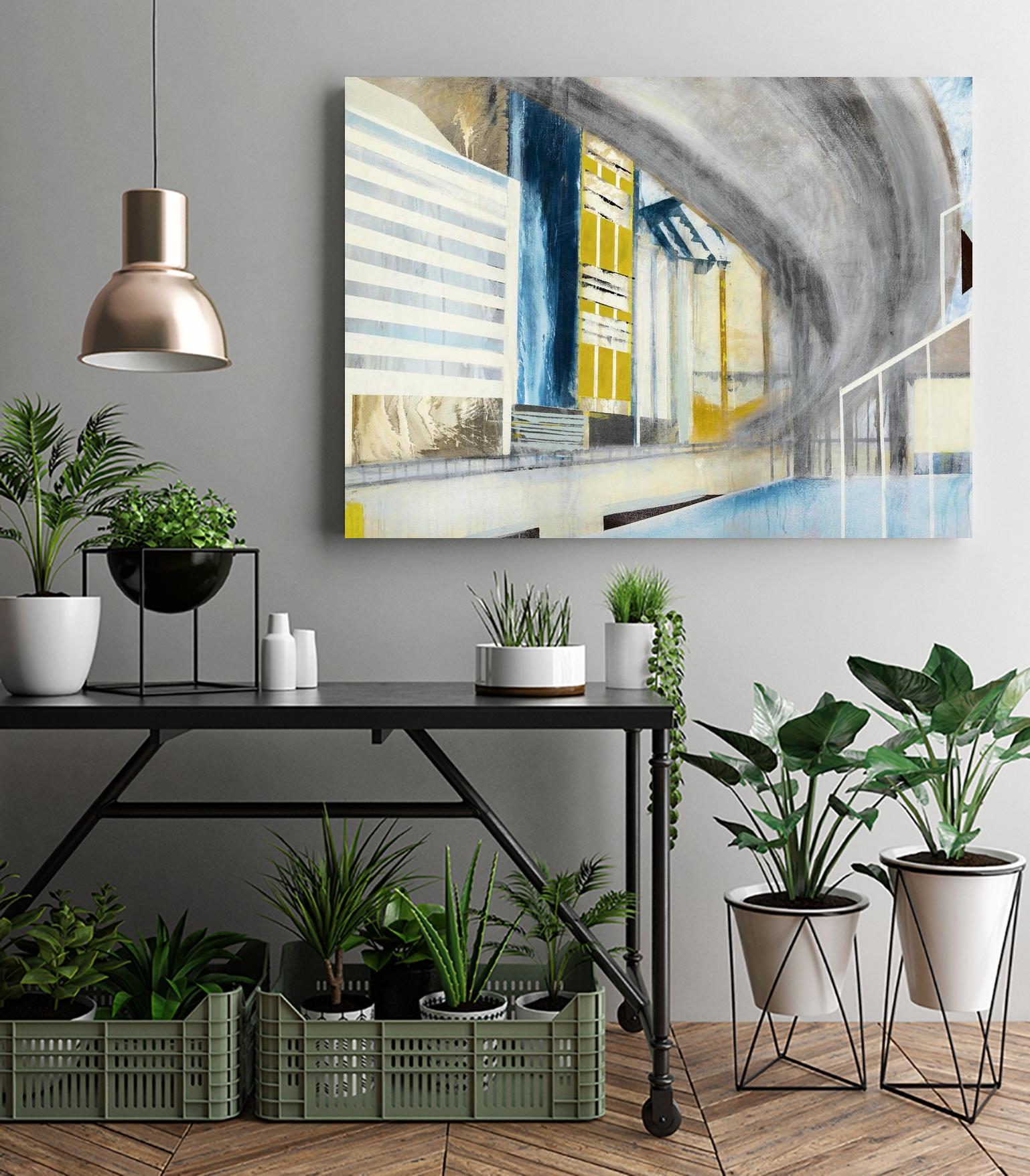 Overpass 2 by Kyle Goderwis on GIANT ART - grey city scene