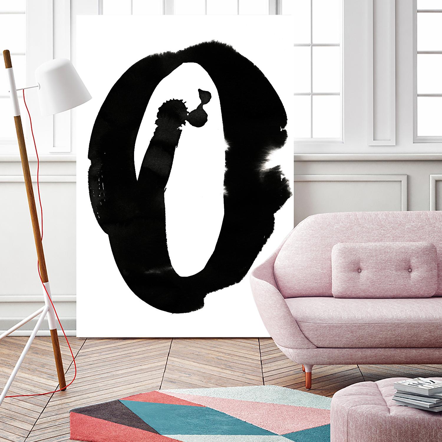 Composition in Black and White 3 by THE Studio on GIANT ART - white abstract