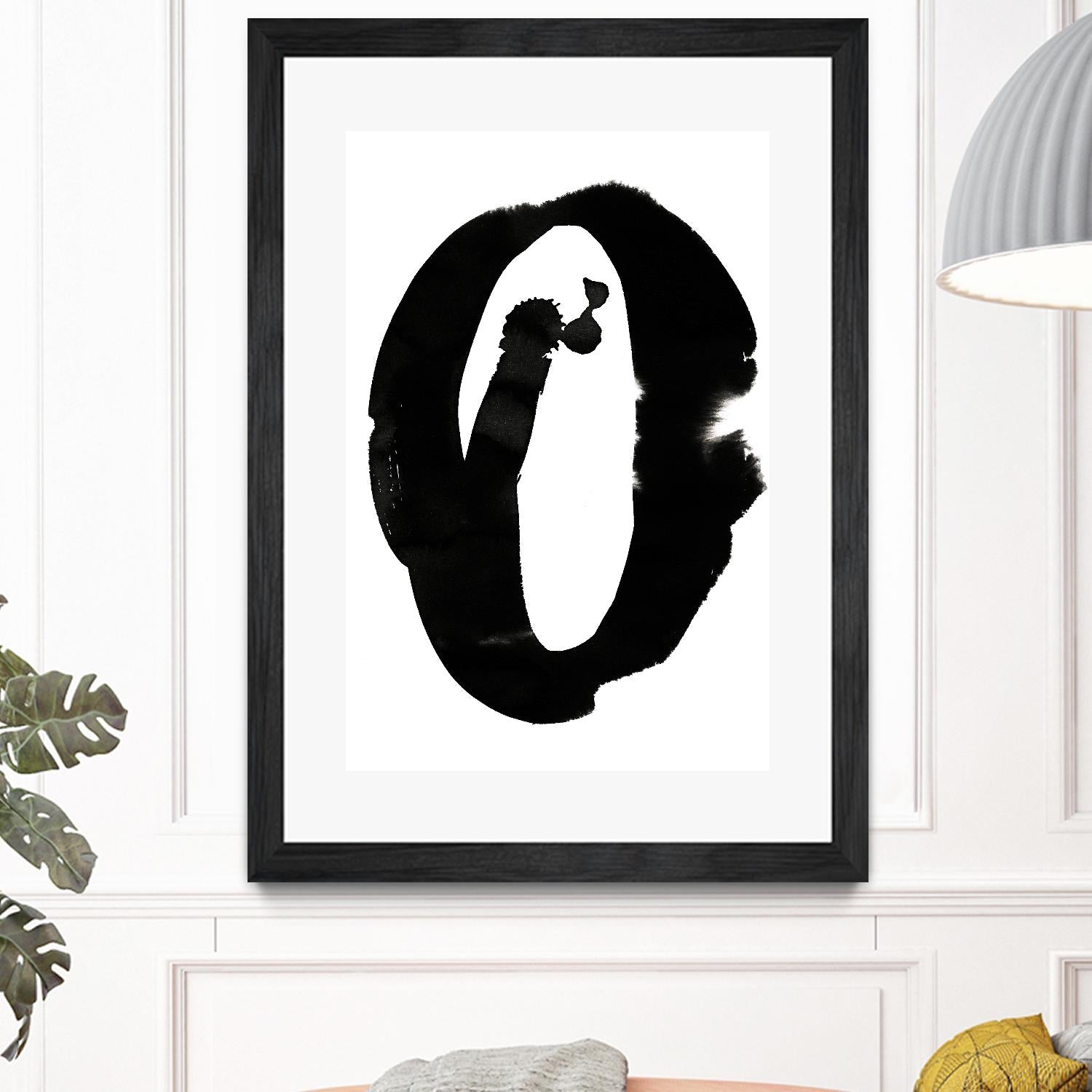 Composition in Black and White 3 by THE Studio on GIANT ART - white abstract