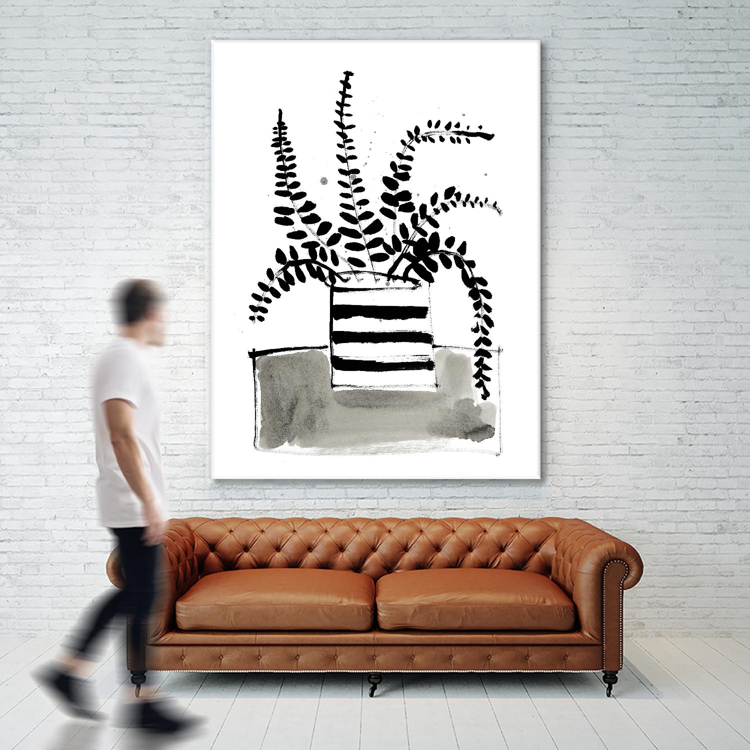 Fresh Flowers 2 by PC Ngo on GIANT ART - black still life