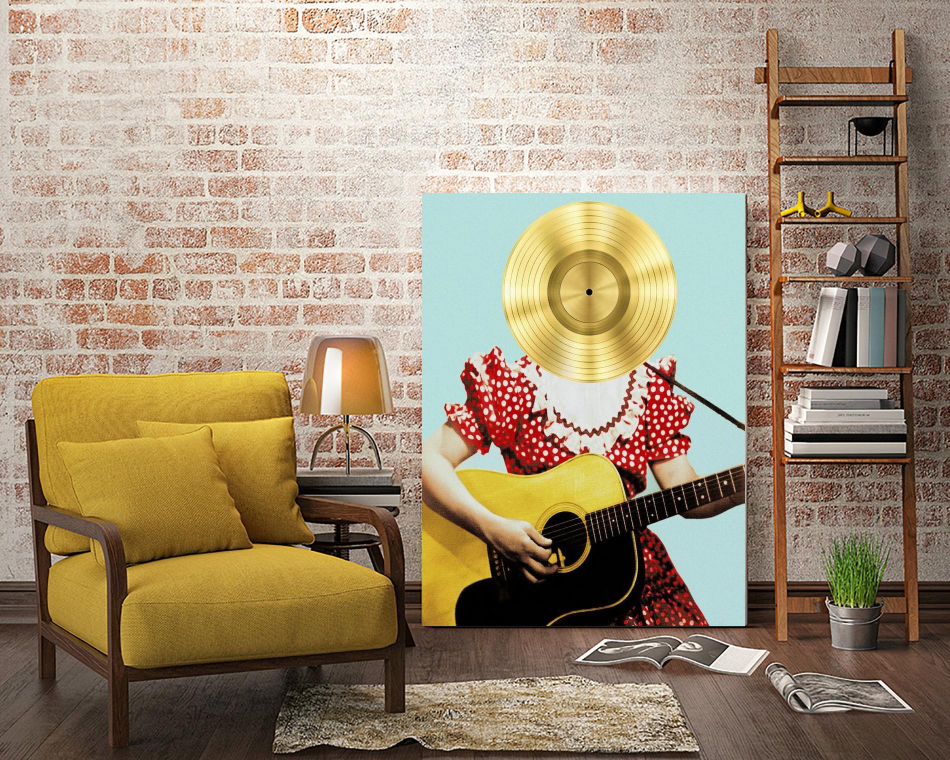 Country Western Gal by DavidJordan Williams on GIANT ART - red contemporary