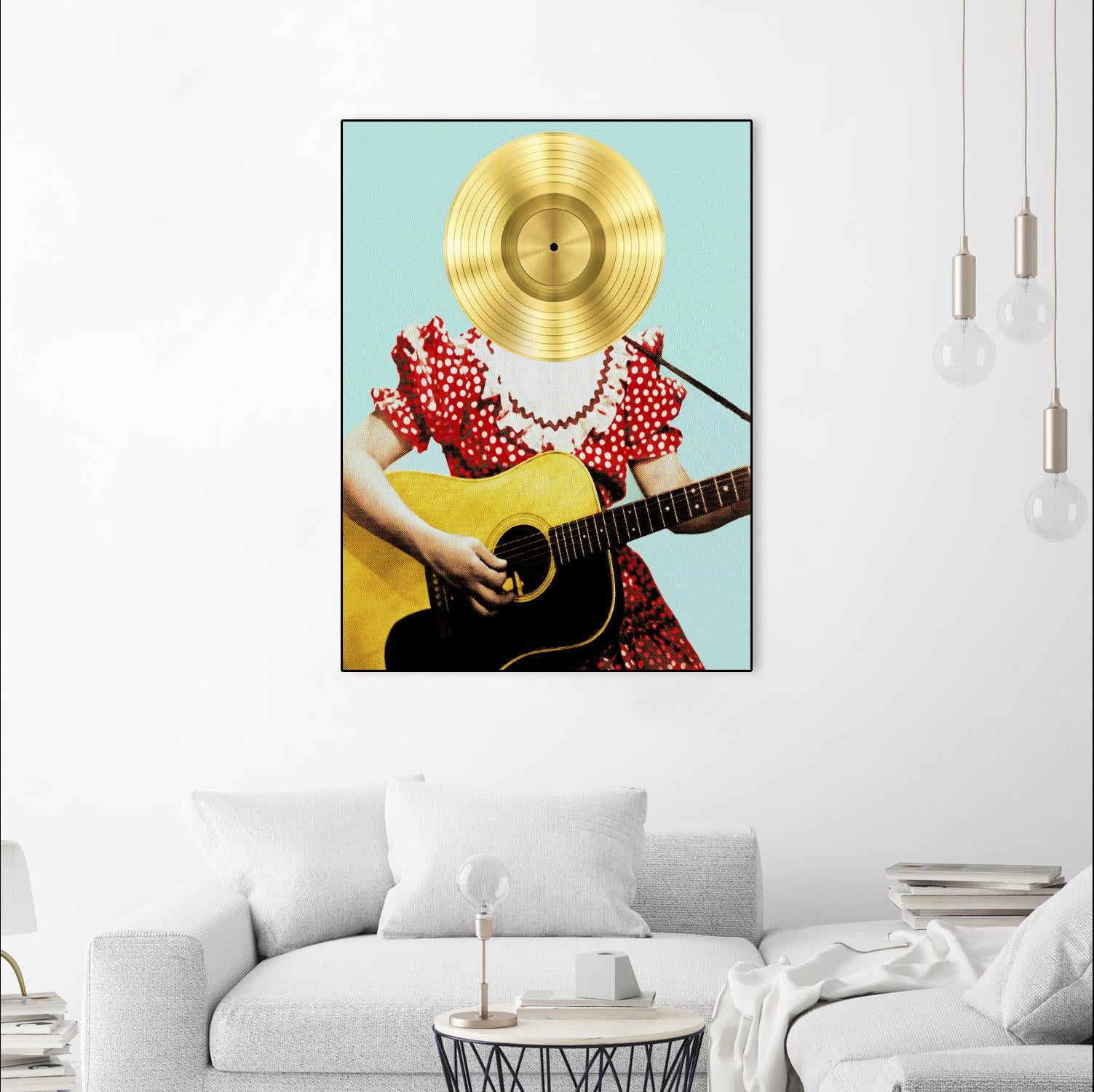 Country Western Gal by DavidJordan Williams on GIANT ART - red contemporary