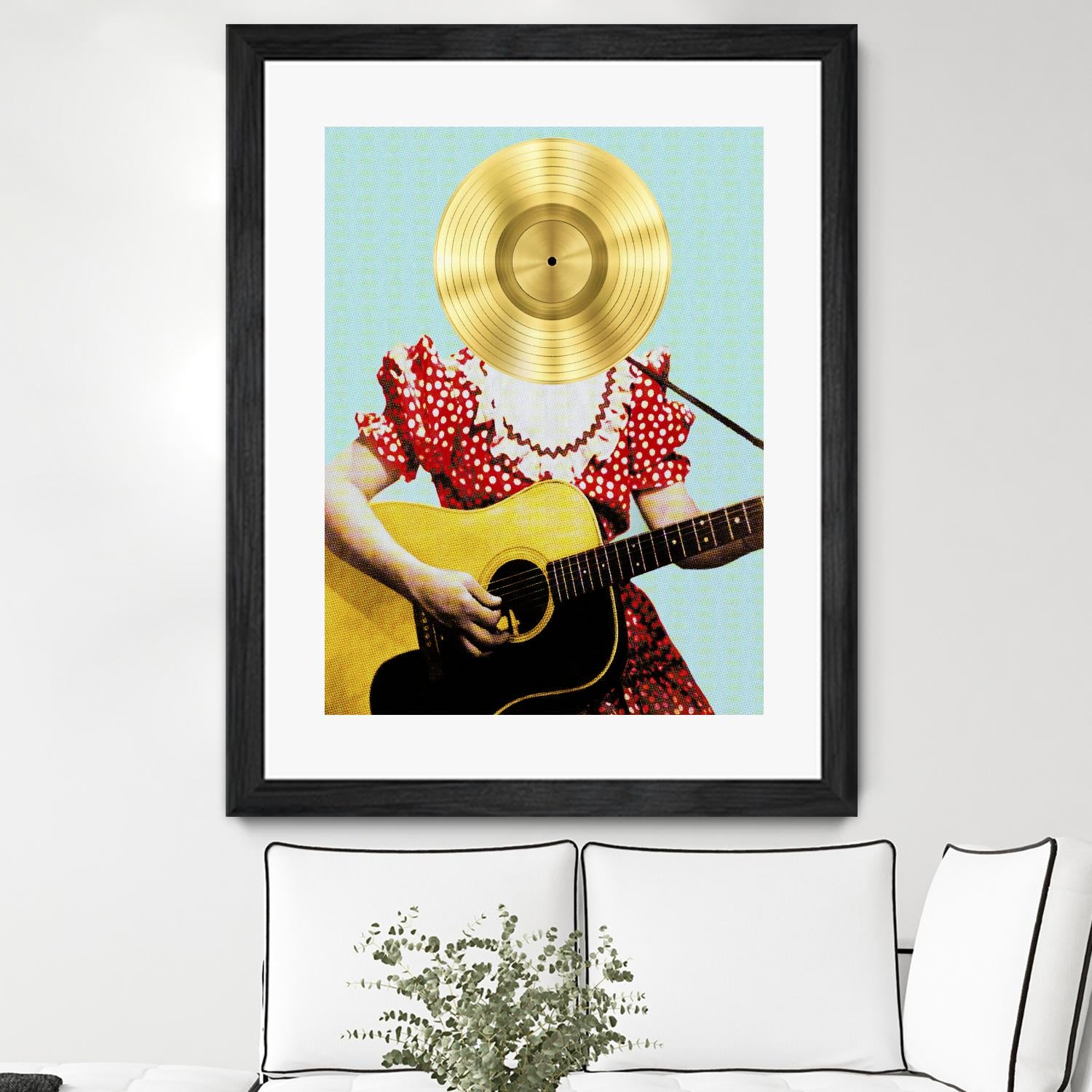 Country Western Gal by DavidJordan Williams on GIANT ART - red contemporary