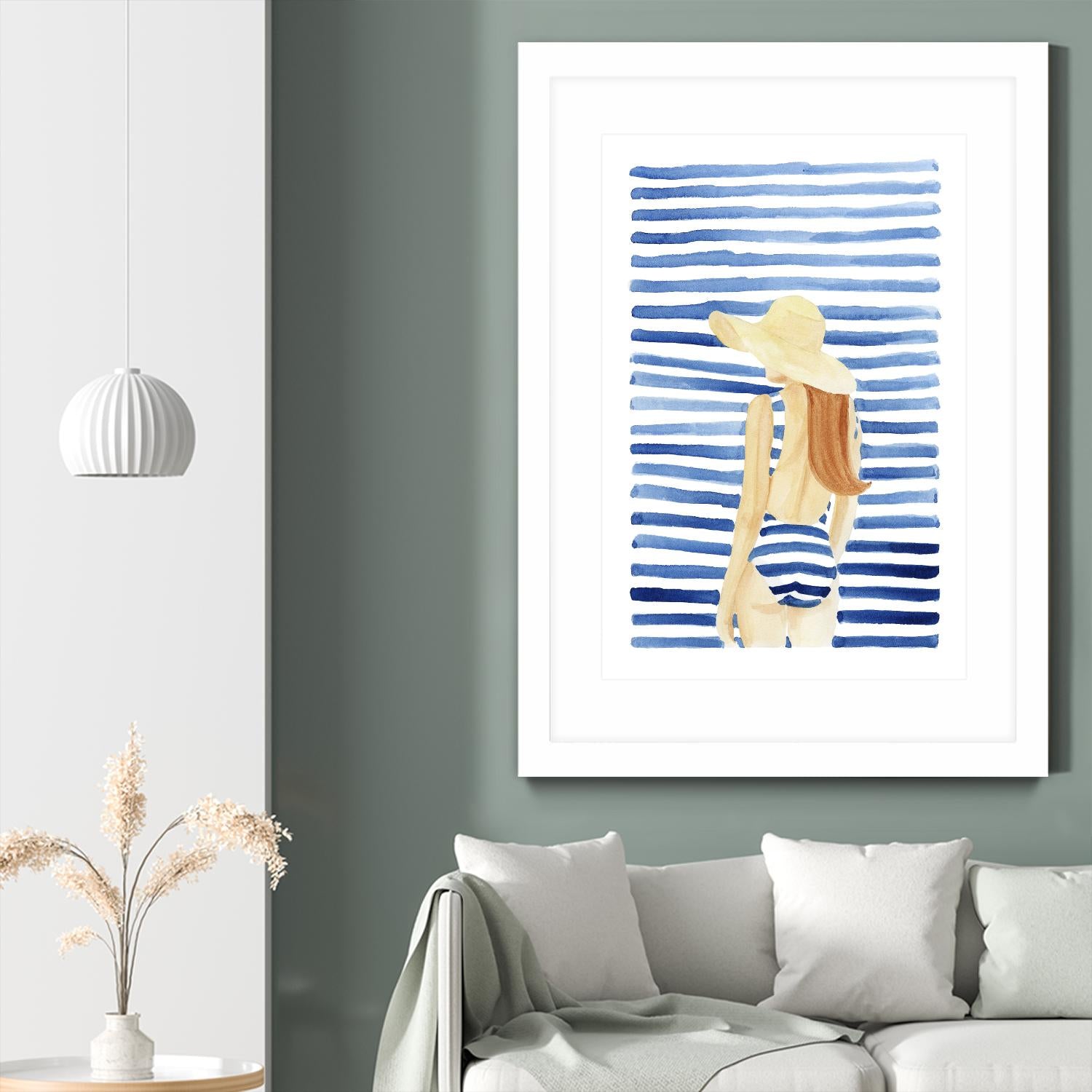 Bluets 1 by Stefano Altamura on GIANT ART - white contemporary