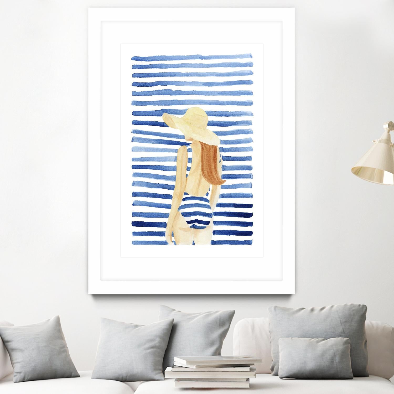 Bluets 1 by Stefano Altamura on GIANT ART - white contemporary