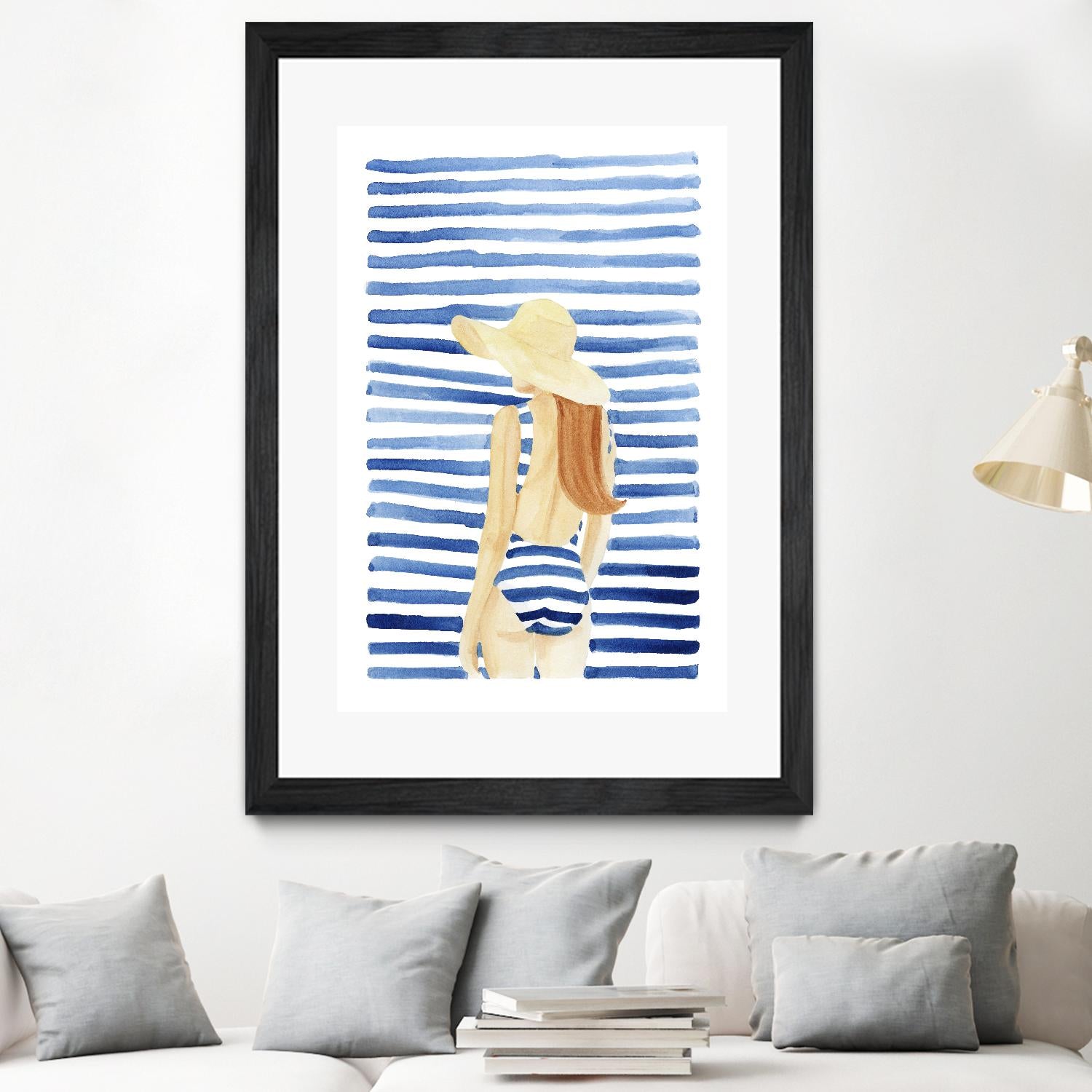 Bluets 1 by Stefano Altamura on GIANT ART - white contemporary