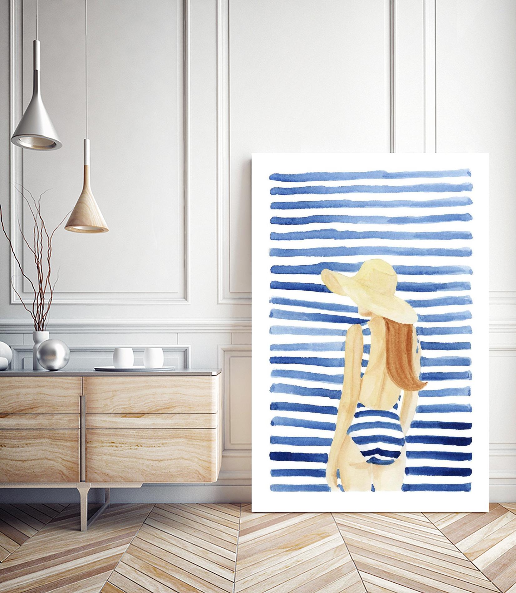 Bluets 1 by Stefano Altamura on GIANT ART - white contemporary