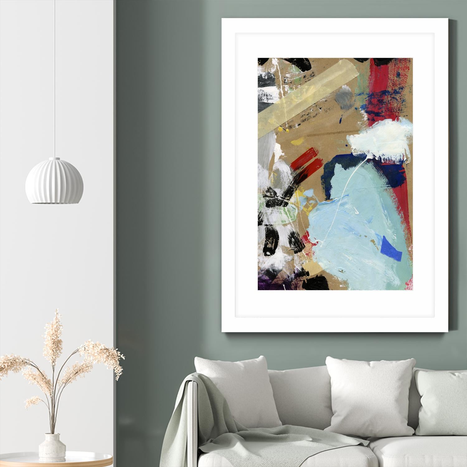 Palette 5 by Stefano Altamura on GIANT ART - beige abstract