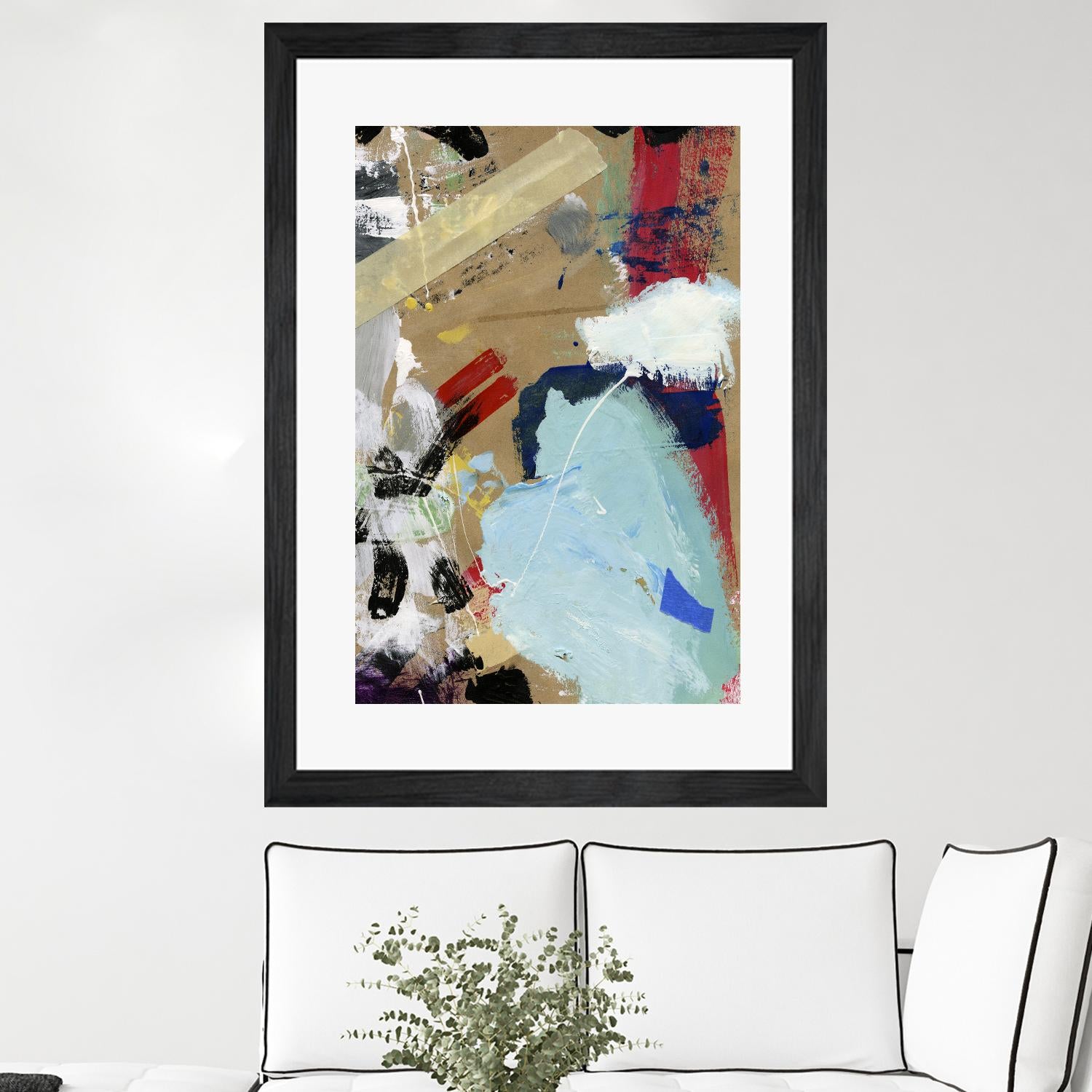 Palette 5 by Stefano Altamura on GIANT ART - beige abstract