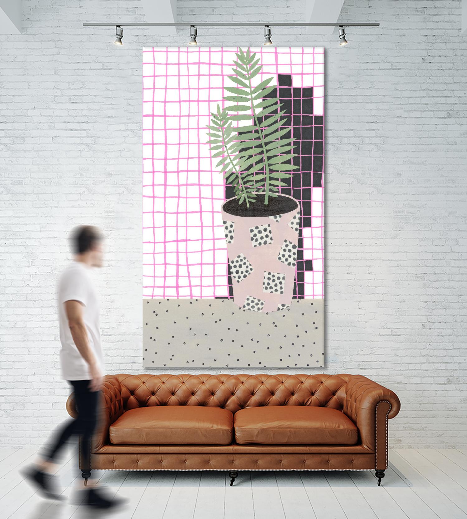 Table Plant 1 by ML Studio on GIANT ART - black contemporary plant