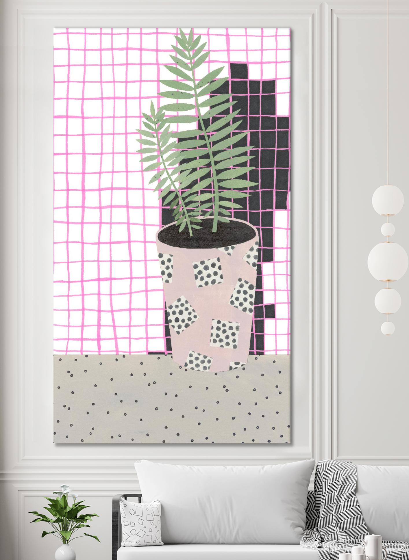 Table Plant 1 by ML Studio on GIANT ART - black contemporary plant