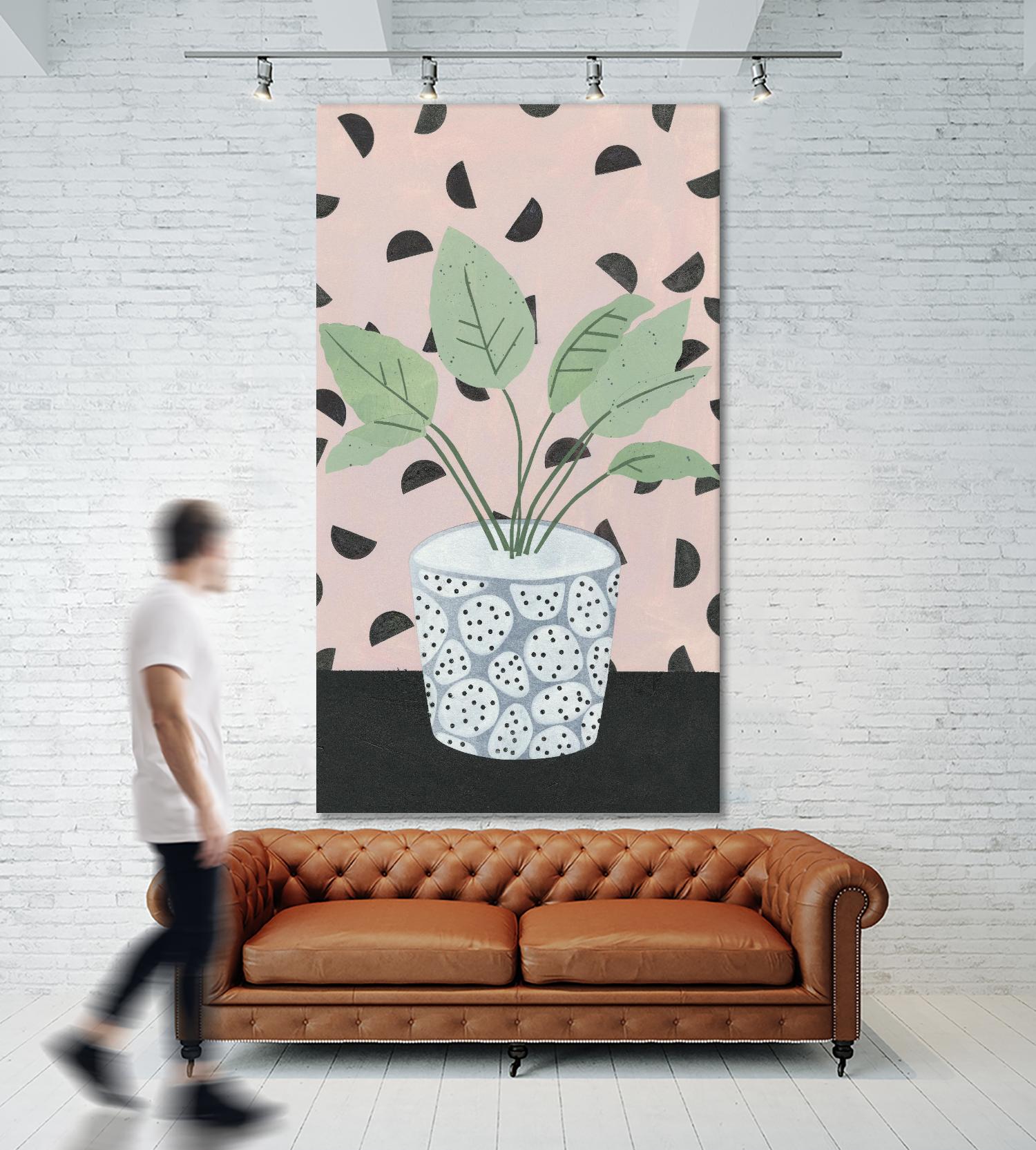 Table Plant 2 by ML Studio on GIANT ART - black contemporary plant