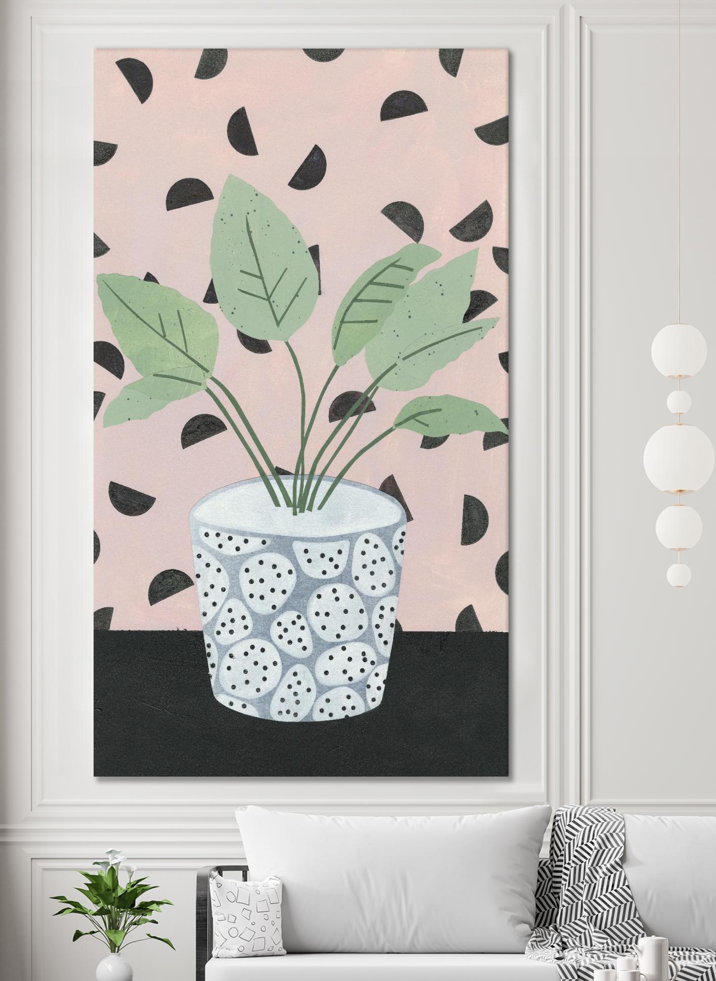 Table Plant 2 by ML Studio on GIANT ART - black contemporary plant