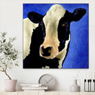 Blue Moo Moo by Will Bullas on GIANT ART - blue animals