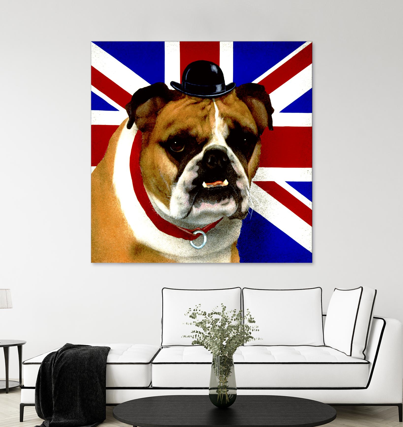 Bully by Will Bullas on GIANT ART - blue animals