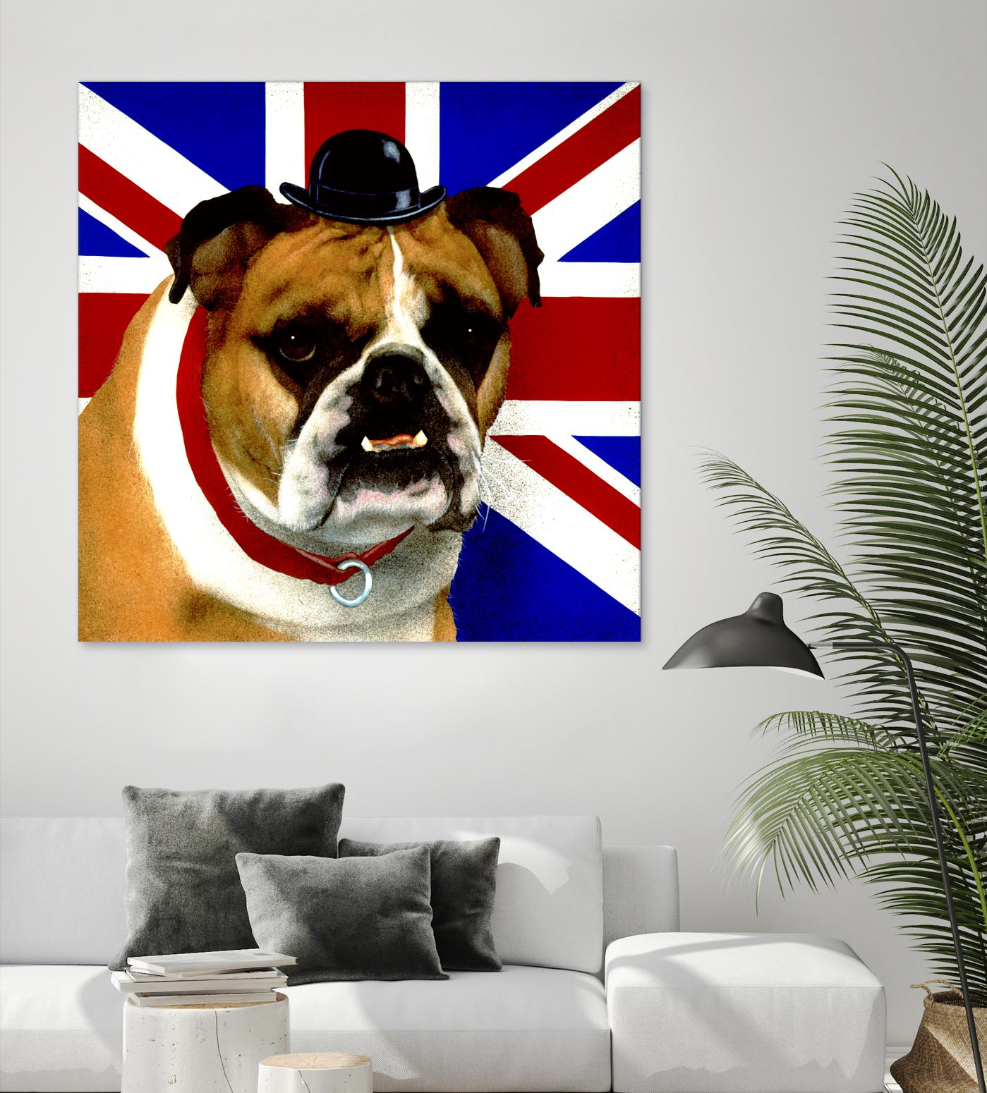 Bully by Will Bullas on GIANT ART - blue animals