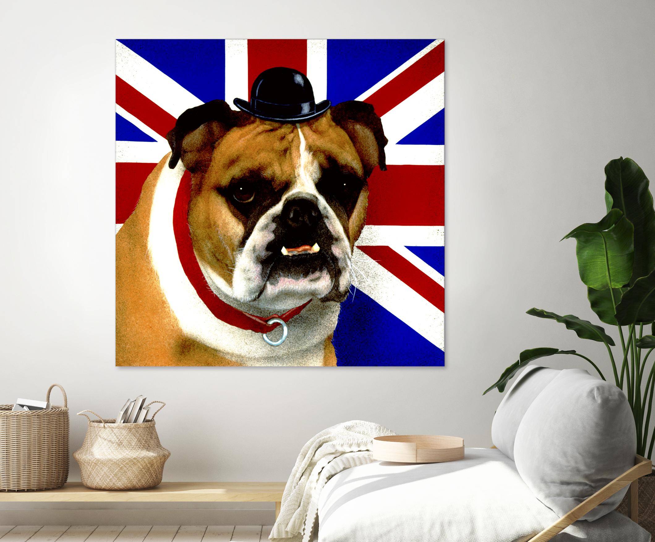 Bully by Will Bullas on GIANT ART - blue animals