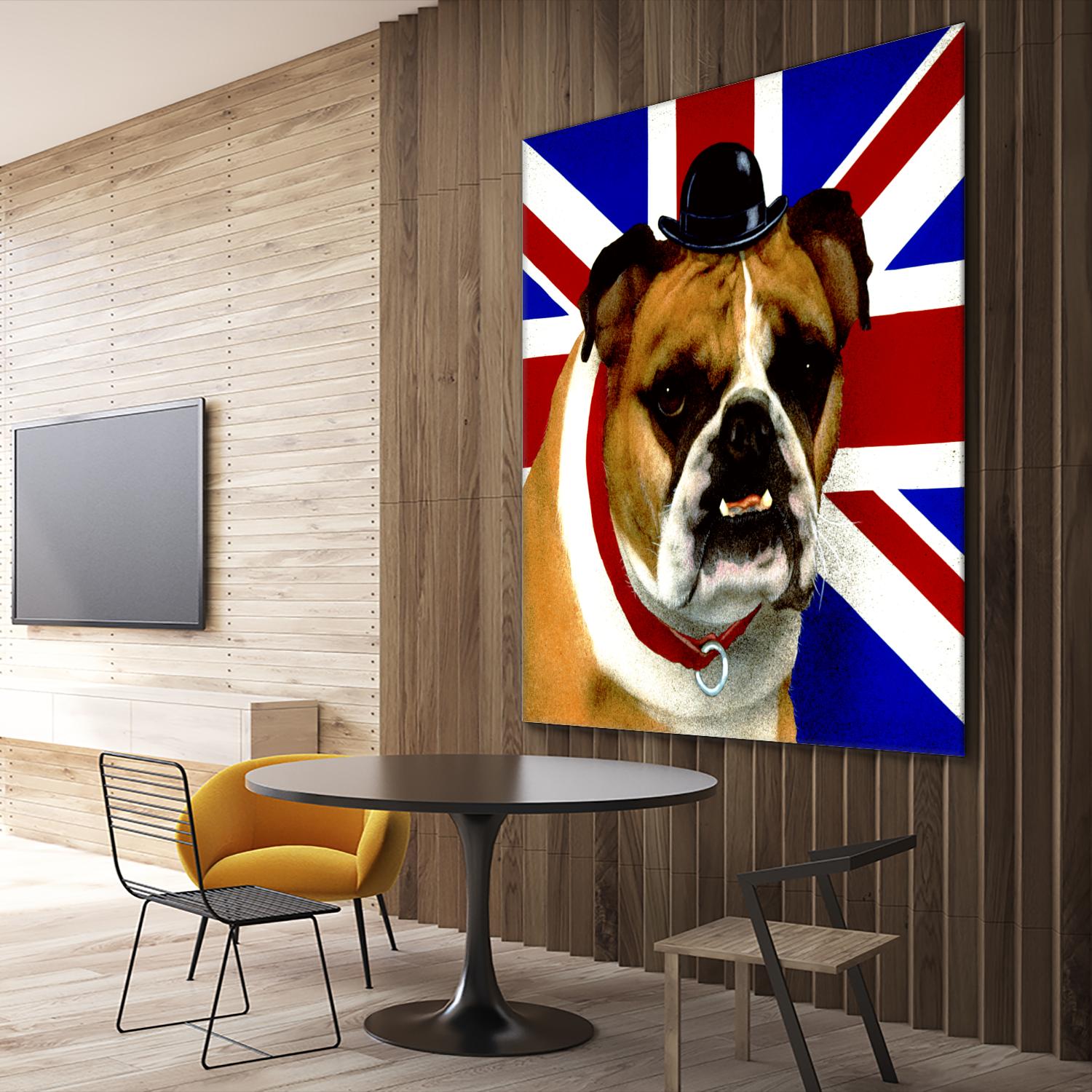 Bully by Will Bullas on GIANT ART - blue animals