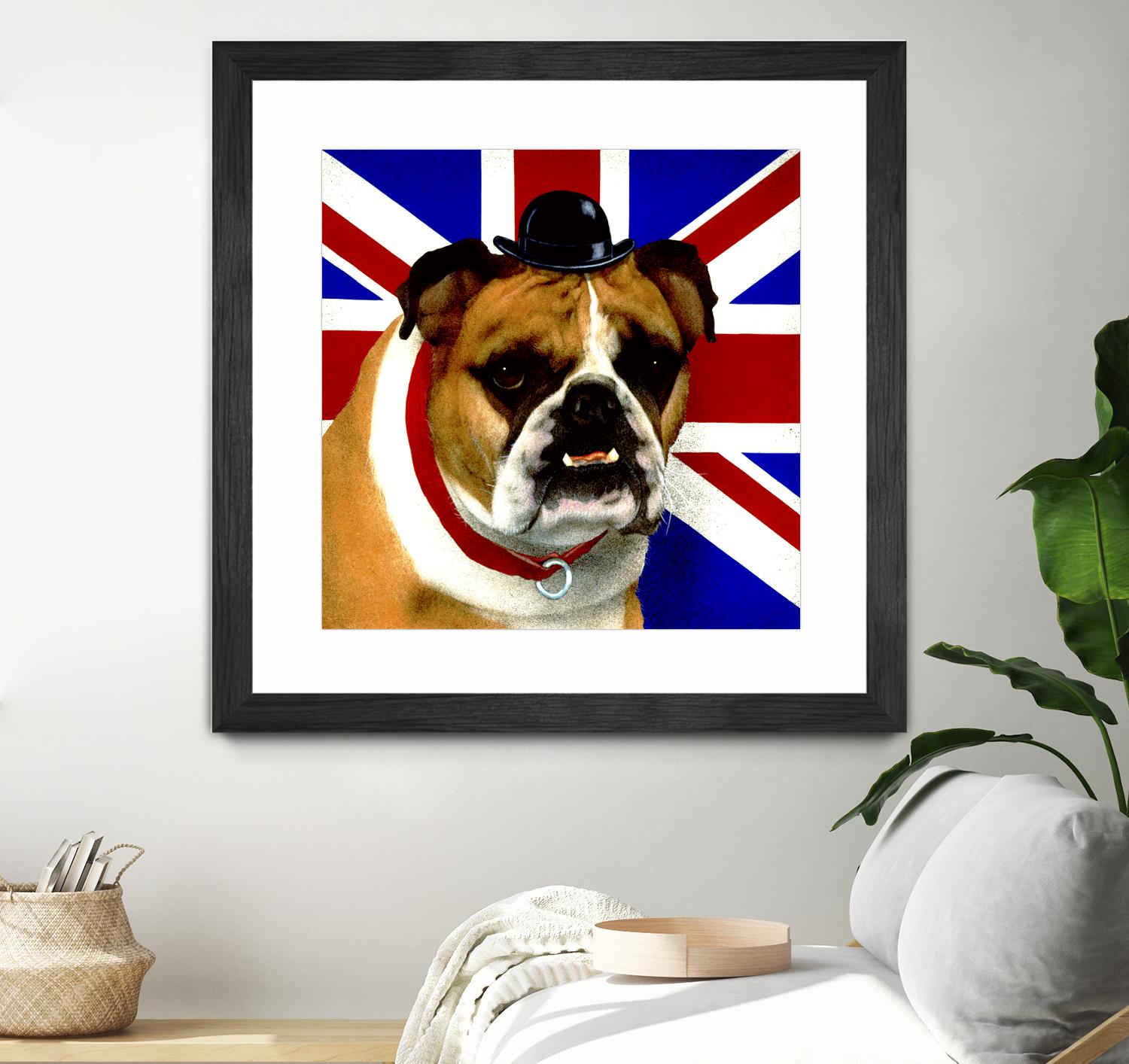 Bully by Will Bullas on GIANT ART - blue animals