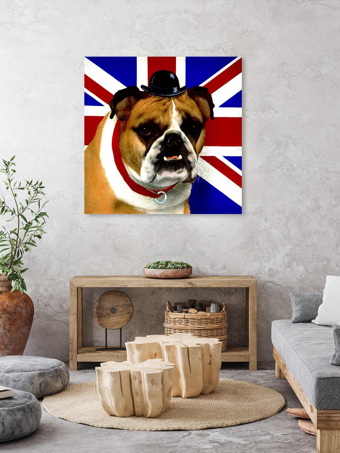 Bully by Will Bullas on GIANT ART - blue animals