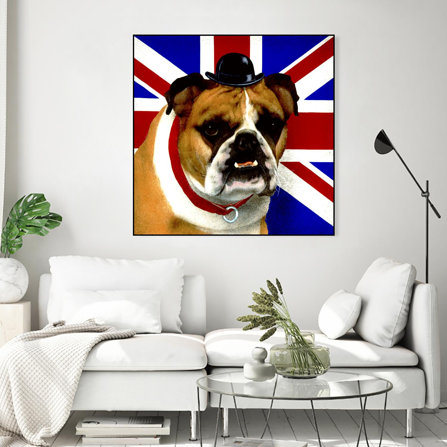 Bully by Will Bullas on GIANT ART - blue animals