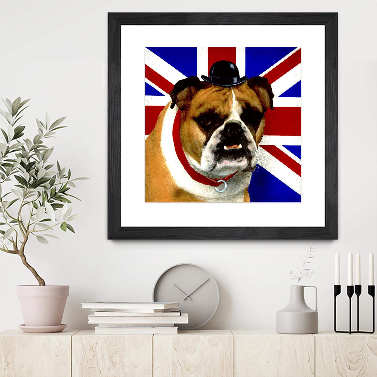 Bully by Will Bullas on GIANT ART - blue animals