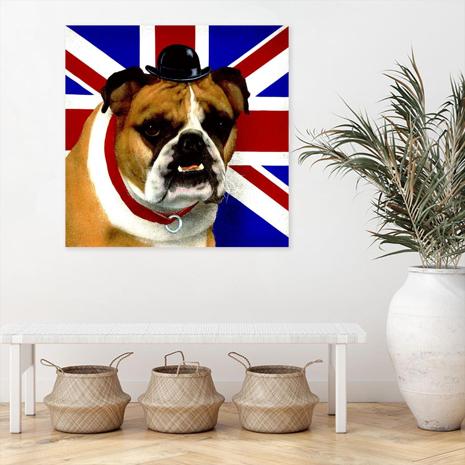 Bully by Will Bullas on GIANT ART - blue animals