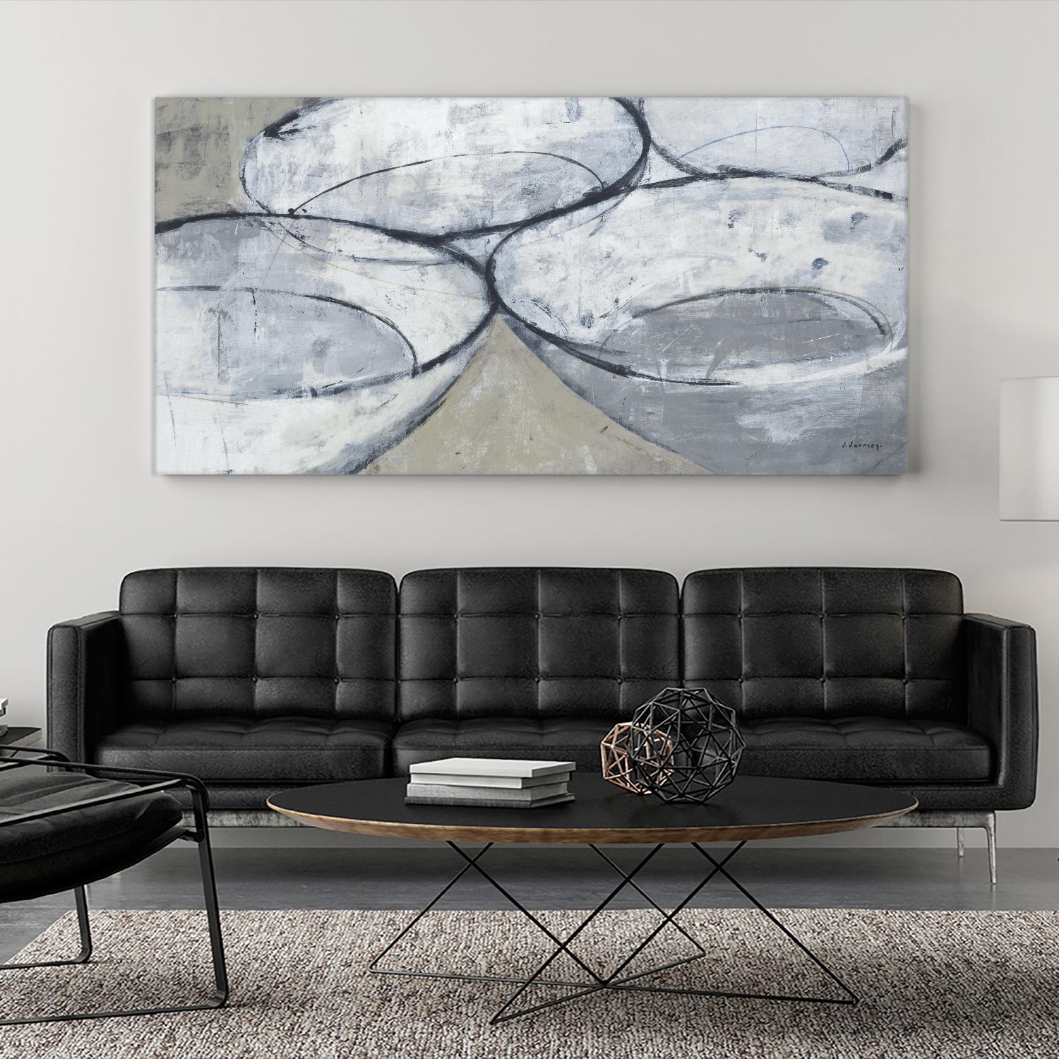 Plaza 1 by David Dauncey on GIANT ART - blue still life