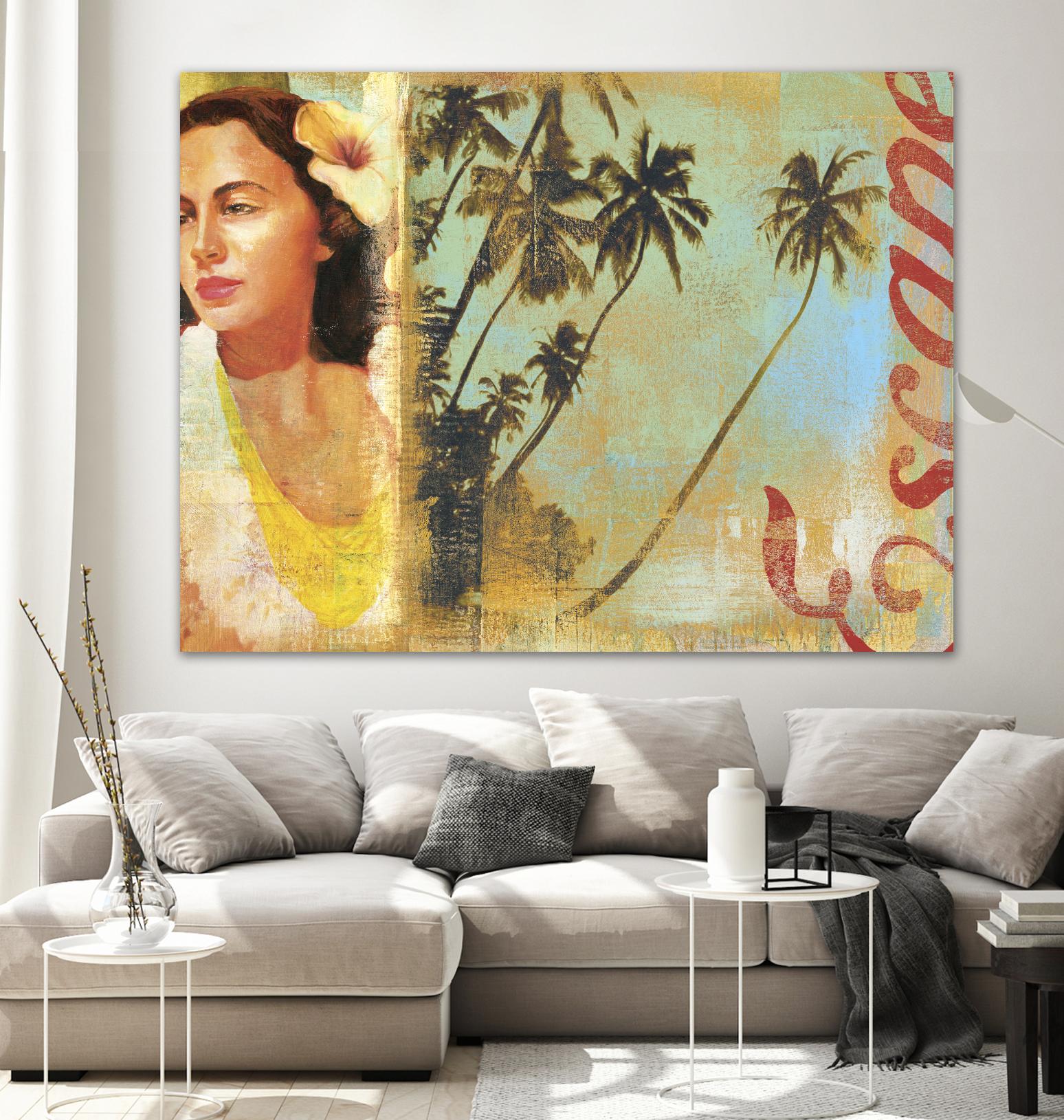 Escape by Cory Steffen on GIANT ART - beige vintage